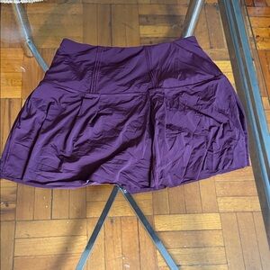 Lululemon Athletica Maroon Skort